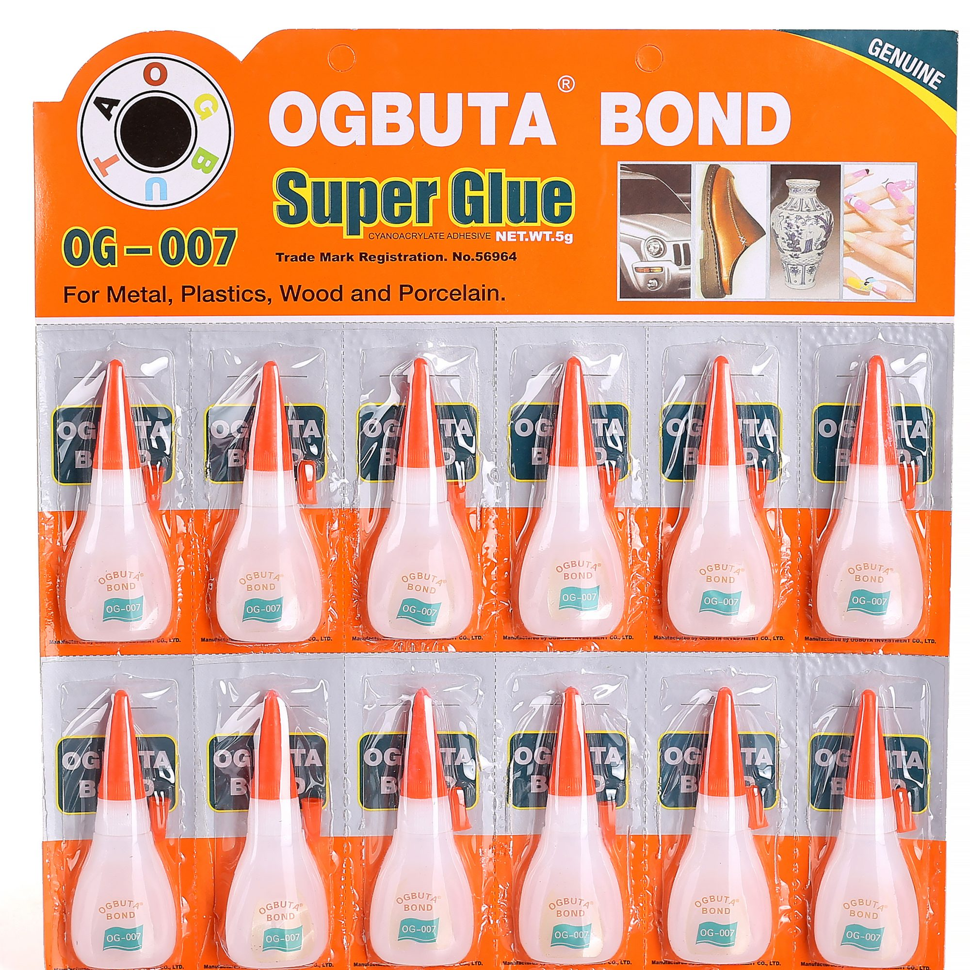 OGBUTA BOND Super Glue OG-007 display pack